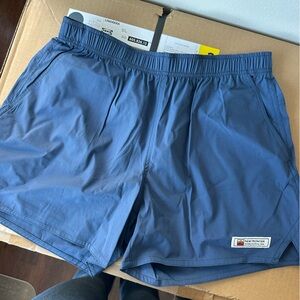 Blue Athletic Shorts New Frontier